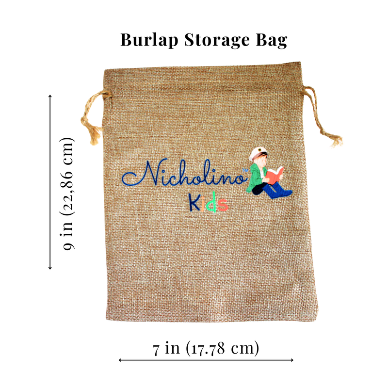 Nicholino Kids Wooden Stickman Pose Kit