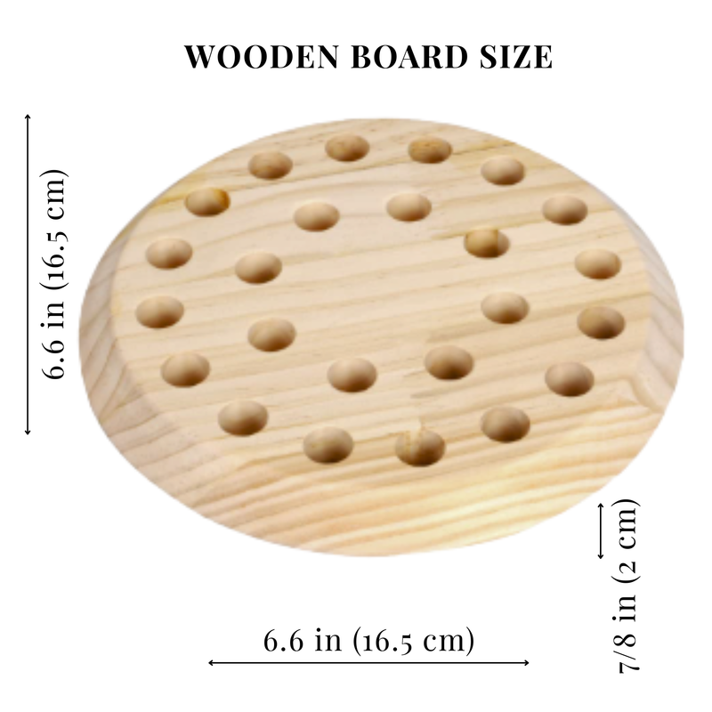 Montessori Wooden Memory Color Matching Game