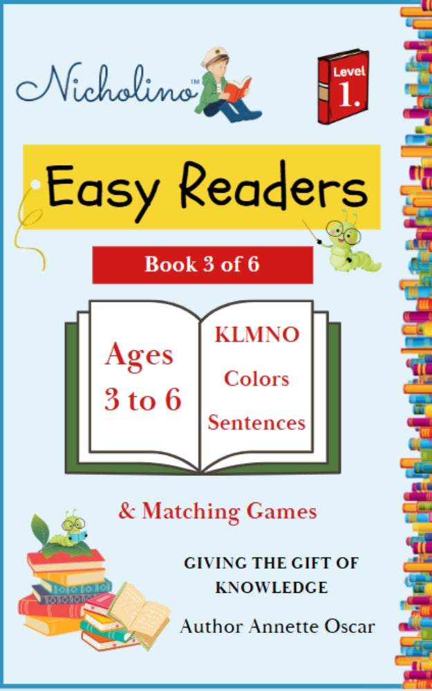 Easy Readers Level 1 - Book 3 of 6