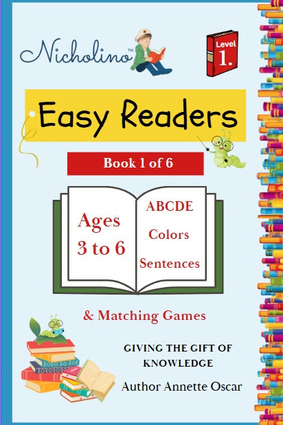 Easy Readers Level 1 - Book 1 of 6